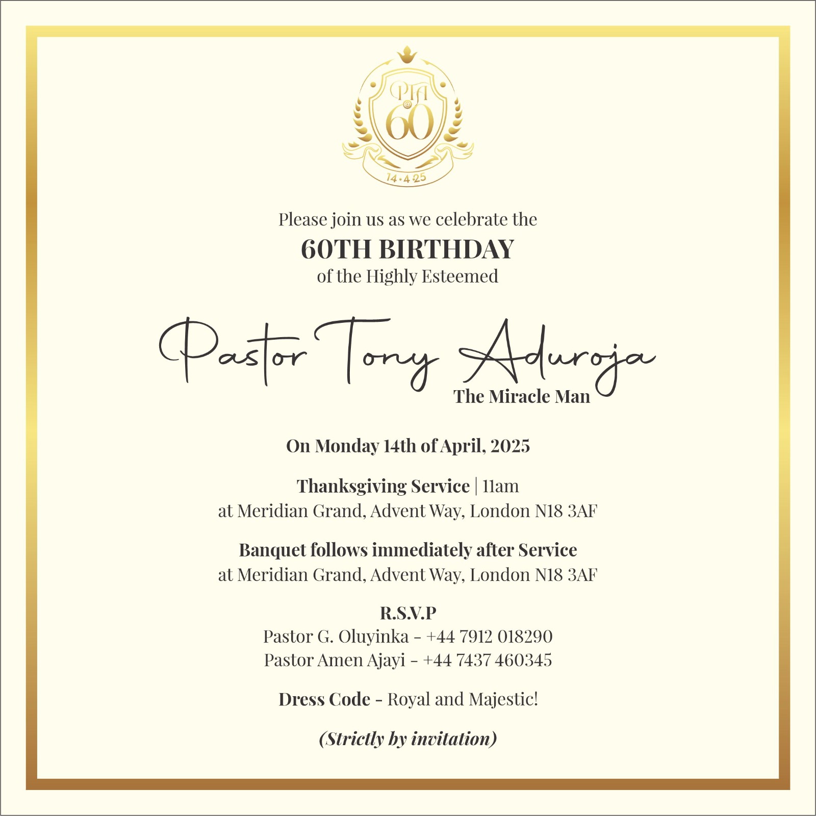 RSVP Details